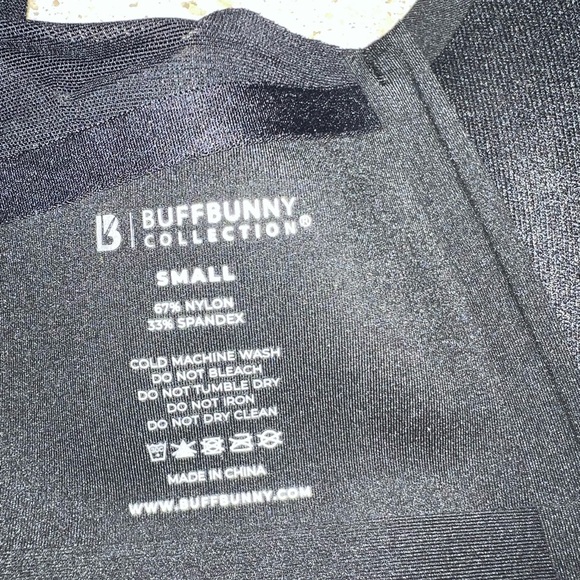 Buff Bunny High Impact Zip Sports Bra Size Small C-DD Cups - Picture 7 of 8